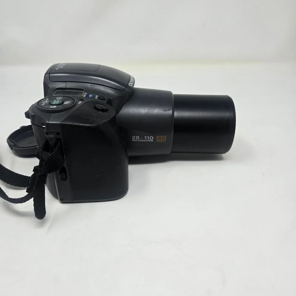 Olympus IS-10 35mm Film‎ SLR Camera 28-110mm 4x Zoom Lens Twin Flash Tested